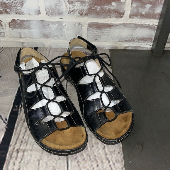 Wolkyleather sandals EU size 37 - Picture 1 of 7